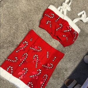 Women’s two piece Christmas outfit